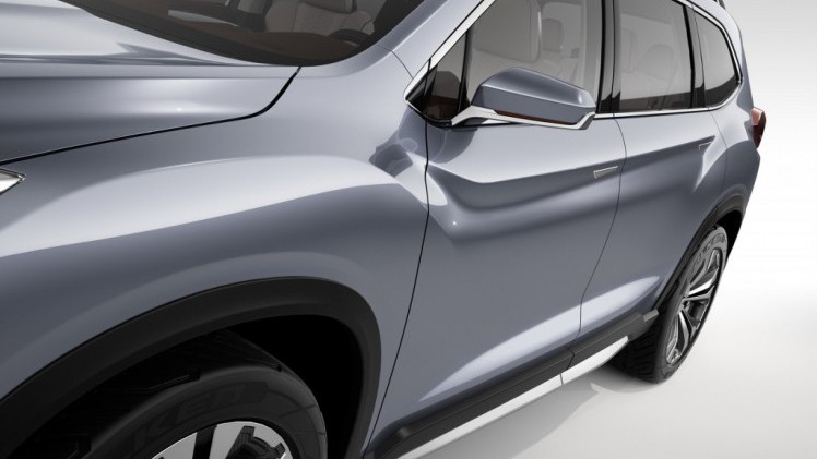 Subaru presenteert een nieuwe conceptversie van de aanstaande zevenzits SUV. Nu staat de auto echter al dichter bij de productieversie en is de definitieve naam bekend: Ascent.