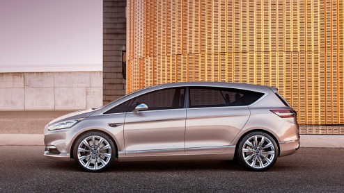 Ford S-MAX Vignale Concept is een superdeluxe S-MAX van de volgende generatie, als voorproefje op het productiemodel van 2015.