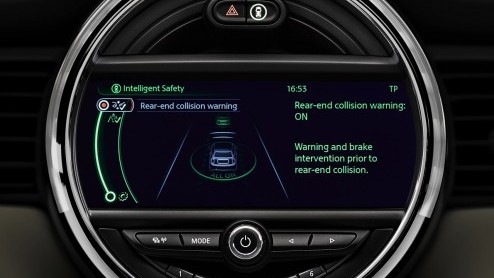 Nieuwe safety features en veiligheidssystemen voor nieuwe MINI.