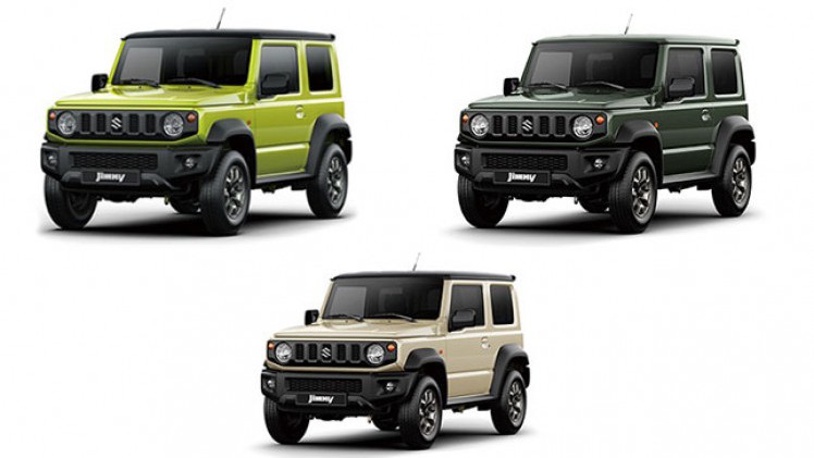 Suzuki geeft de officile foto's vrij van de nieuwe Jimny