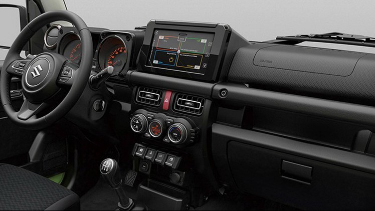Suzuki geeft de officile foto's vrij van de nieuwe Jimny