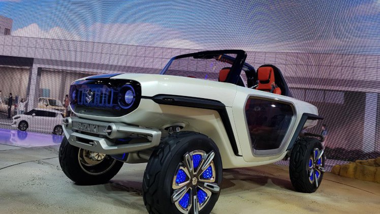 Suzuki is op de tweejaarlijkse Tokyo Motor Show altijd goed voor de meest opvalllende, kleine concepts.