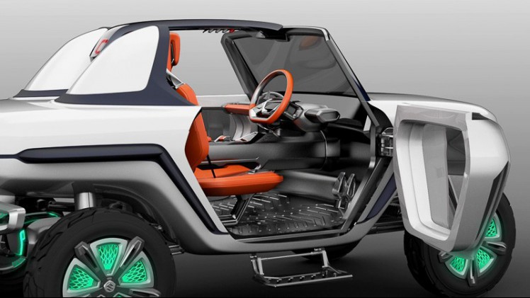 Suzuki lanceert op de Tokyo Motor Show de e-Survivor, een concept van een elektrische 4x4.