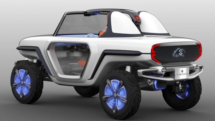 Suzuki lanceert op de Tokyo Motor Show de e-Survivor, een concept van een elektrische 4x4.