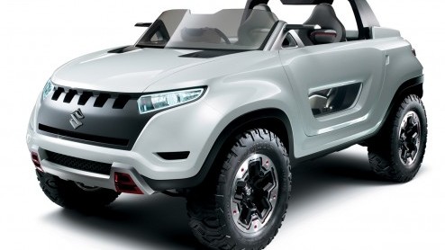 Suzuki presenteert eind volgende maand op de Tokyo Motor Show in thuisland Japan liefst vier nieuwe studiemodellen. Achtereenvolgens debuteren de Crosshiker, de X-Lander, de Hustler en Hustler Coup.