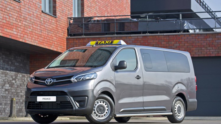 Toyota levert een kant en klare taxiversie van de Proace.