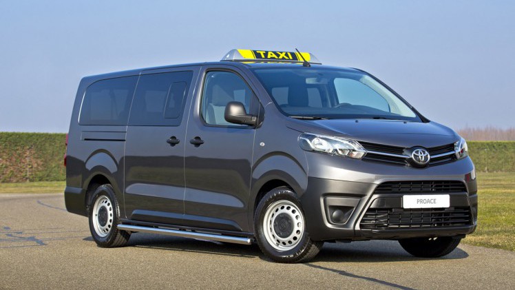 Toyota levert een kant en klare taxiversie van de Proace.
