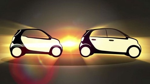Op 16 juli staat de onthulling van de nieuwe Smart Fortwo en Forfour gepland. Smart gunt ons alvast een eerste indruk, want de fabrikant is gestart met een teasercampagne.