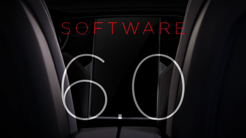 Nieuwe software versie 6.0 en extra veiligheidssystemen zoals Speed Assist en Lane Departure Warning voor Tesla Model S.