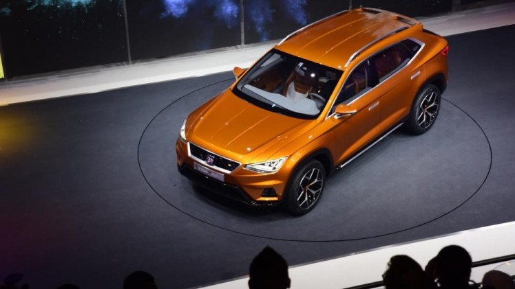 Live in Genve is de Seat 20V20 SUV het vervolg van de Seat Tribu. Die moet als vierdeurs SUV Coup nieuwe richting geven aan het merk.