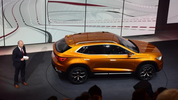 Live in Genve is de Seat 20V20 SUV het vervolg van de Seat Tribu. Die moet als vierdeurs SUV Coup nieuwe richting geven aan het merk.