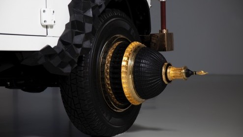 Tot kunst verheven Land Rover Defender by Studio Job smaakt naar meer