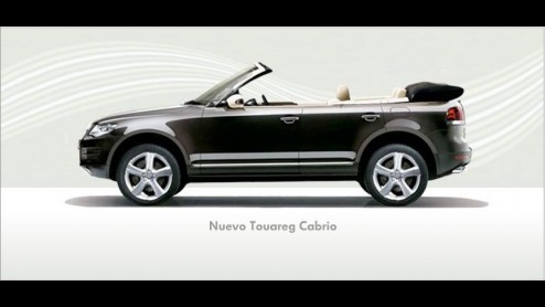 In ons land weet Volkswagen van niets, maar in Spanje presenteert het merk uit het niets een Volkswagen Touareg Cabriolet op de site. Een opmerkelijke carosserie combinatie die we ook al bij de Audi C