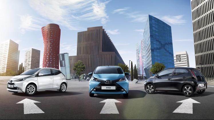 Toyota levert de Aygo nu ook in de x-cite en x-pure uitvoering.