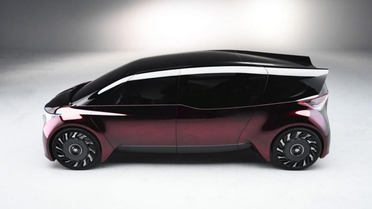 Toyota laat volgende week op de Tokyo Motorshow een concept zien van een grote, ruime auto met een brandstofcel, de Fine-Comfort Ride Concept.