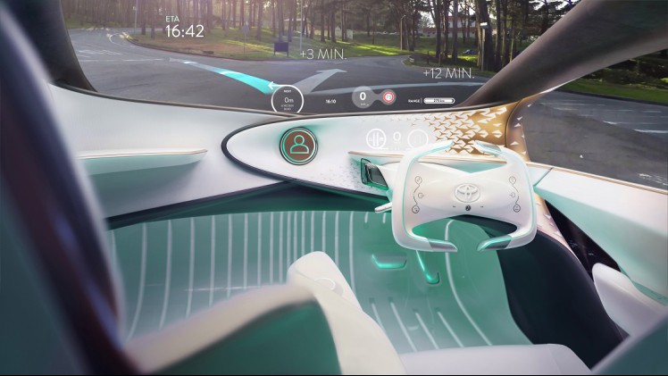 Ook Toyota is aanwezig op de Consumer Electronics Show in Las Vegas. Daar toont het de Concept-i, een autonoom rijdende en futuristische conceptcar die naar je knipoogt.