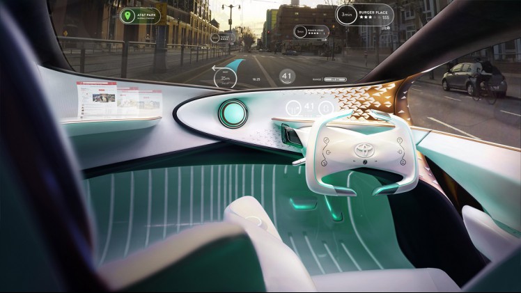 Ook Toyota is aanwezig op de Consumer Electronics Show in Las Vegas. Daar toont het de Concept-i, een autonoom rijdende en futuristische conceptcar die naar je knipoogt.