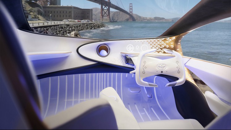 Ook Toyota is aanwezig op de Consumer Electronics Show in Las Vegas. Daar toont het de Concept-i, een autonoom rijdende en futuristische conceptcar die naar je knipoogt.