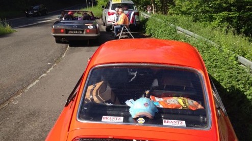 Tulpenrallye 2014 verslag dag 5: schades en pech bij verschillende deelnemers