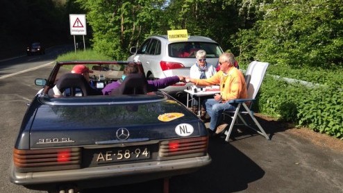 Tulpenrallye 2014 verslag dag 5: schades en pech bij verschillende deelnemers