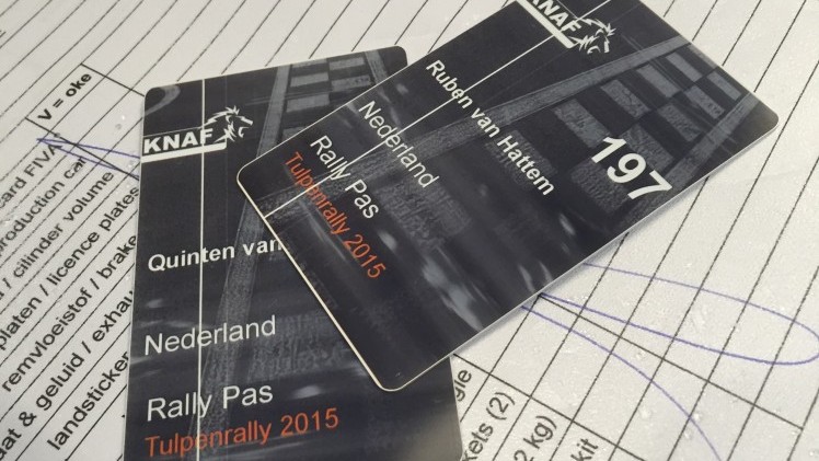 Tulpenrallye 2015 Proloog met keuring en bijpraten bij Athlon Car Lease.