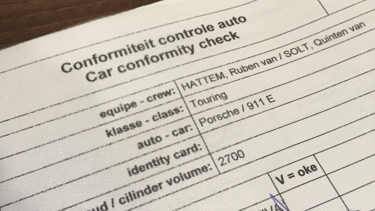 Tulpenrallye 2015 Proloog met keuring en bijpraten bij Athlon Car Lease.