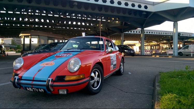 De start van de Tulpenrallye 2015 in Saint-Vincent vindt voor team AutoVandaag plaats om 10:44 uur.