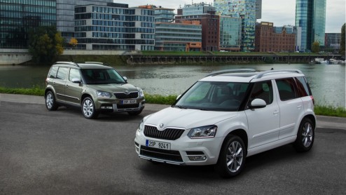 Autotest Skoda Yeti 1.6 TDI en 1.4 TSI Outdoor. De vernieuwde Yeti heeft twee gezichten gekregen en is nog iets luxer en slimmer ingericht.