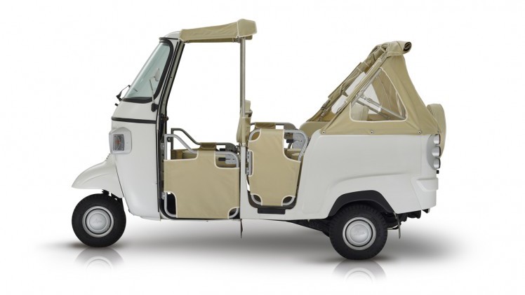 De typisch Italiaanse Piaggio Ape is op diverse fronten vernieuwd.