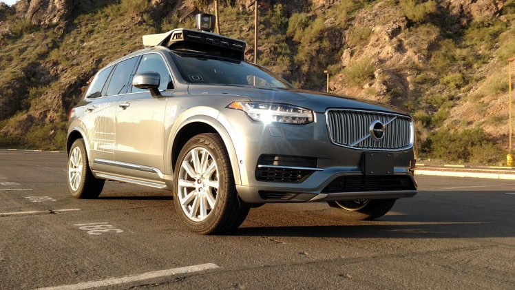 Uber heeft bij Volvo 24.000 XC90's besteld om autonoom te gaan inzetten.