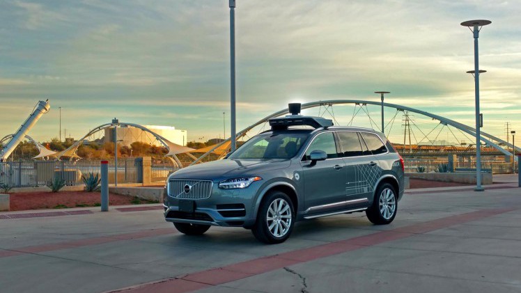 Uber heeft bij Volvo 24.000 XC90's besteld om autonoom te gaan inzetten.