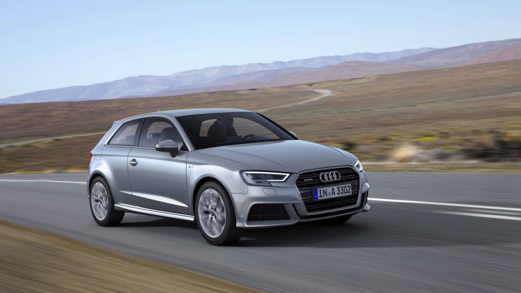 Drie uitvoeringen en vanaf prijzen van de nieuwe Audi A3, die in de zomer van 2016 zijn debuut maakt in Nederland.