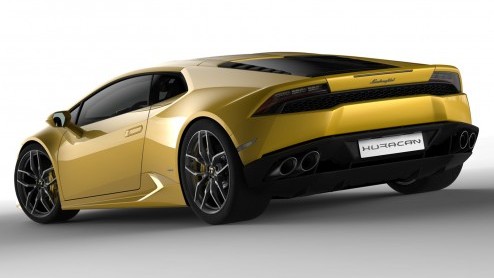 Lamborghini Huracn laat zich alvast zien, de opvolger van de Gallardo.