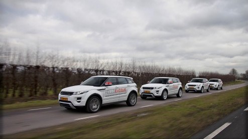 De Nederlandse Land Rover dealers hebben 25 stuks van de Range Rover Evoque Dynamic SD4 met LE Pack te verdelen.