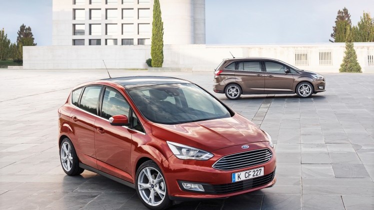 Facelift Ford C-MAX en Grand C-MAX modellen staan vanaf juni 2015 in de showroom. Prijzen beginnen bij 21.495 euro.