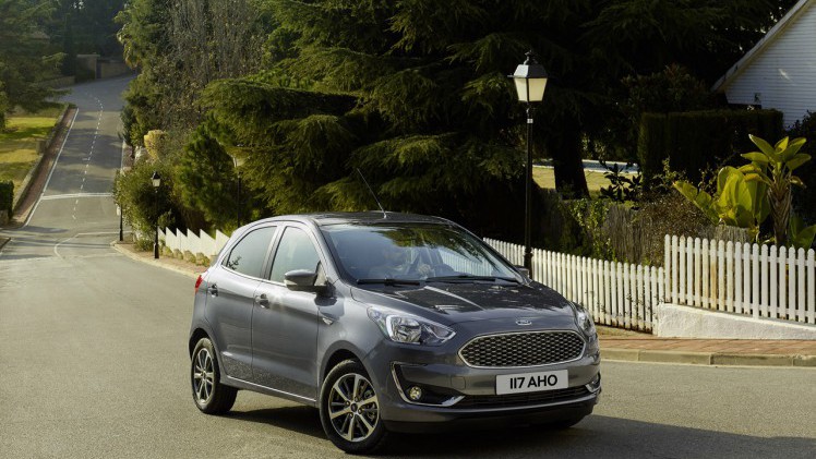 De vernieuwde Ford Ka+ staat inmiddels bij de dealer.