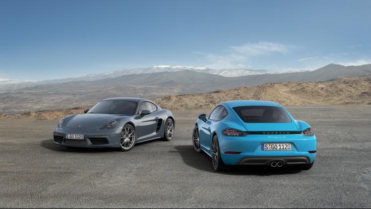 Porsche 718 Cayman facelift een feit. De grondige update brengt nieuwe looks, verbeterd rijgedrag en nieuwe viercilindermotoren.