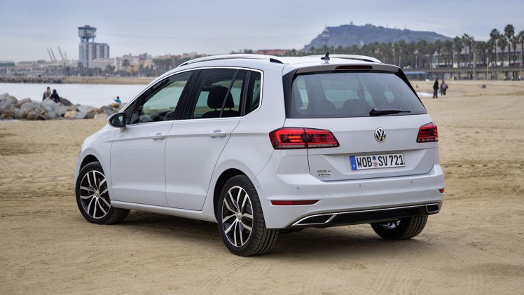Volkswagen geeft de vernieuwde Golf Sportsvan een prijs.