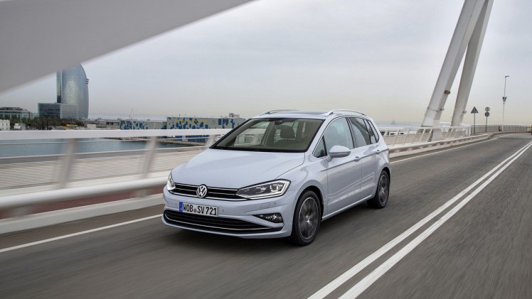 Volkswagen geeft de vernieuwde Golf Sportsvan een prijs.