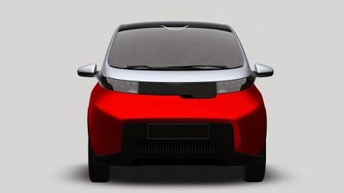 Vierpersoons city car Pininfarina gelekt voor de Autosalon van Geneve 2014.
