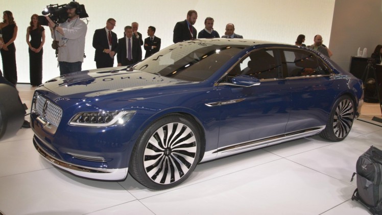 Lincoln Continental Concept is voorproefje van een nieuwe luxe sedan met eersteklas rijcomfort.