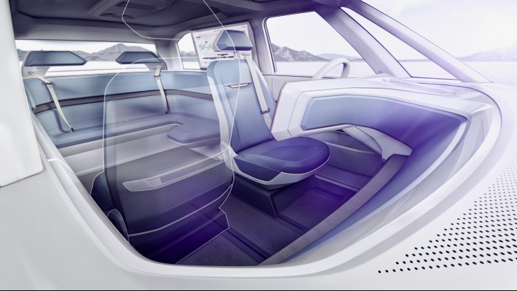 Volkswagen BUDD-e brengt de auto en de elektrische auto naar een hoger niveau met ruim 500 kilometer actieradius en innovatieve bediening.