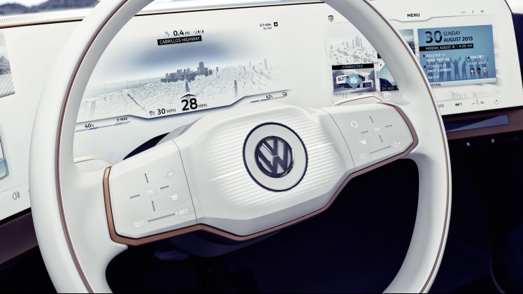 Volkswagen BUDD-e brengt de auto en de elektrische auto naar een hoger niveau met ruim 500 kilometer actieradius en innovatieve bediening.