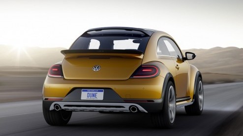 De Volkswagen Beetle Dune, die op de Autoshow van Detroit schittert, is volgens zijn makers vrijwel productieklaar.
