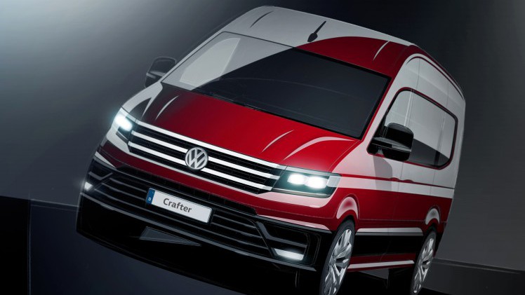 Nieuwe Volkswagen Crafter krijgt interieur, veiligheid en luxe van een personenauto. in de herfst van 2016 komt de bedrijfswagen op de markt, compleet met nieuwe motoren.