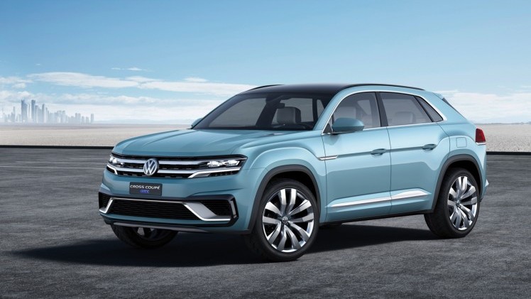 Primeur op NAIAS 2015: Volkswagen Cross Coup GTE is een SUV concept car met V6 plug-in hybride techniek, gebaseerd op het MQB-platform. In 2016 komt het productiemodel op de markt.