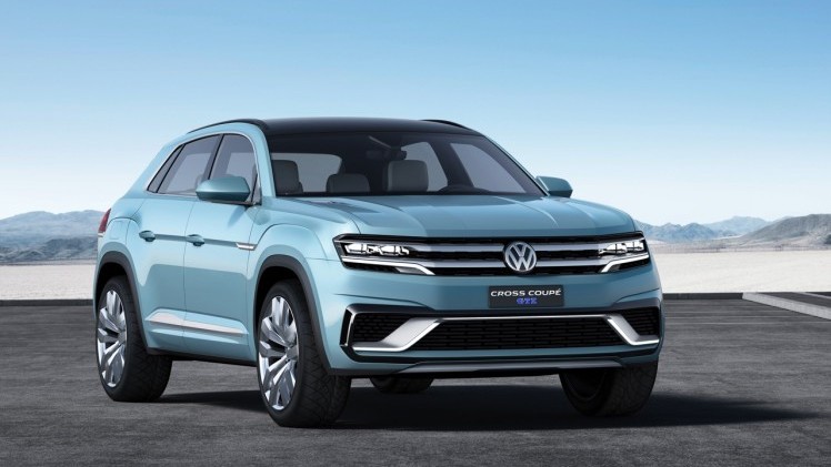 Primeur op NAIAS 2015: Volkswagen Cross Coup GTE is een SUV concept car met V6 plug-in hybride techniek, gebaseerd op het MQB-platform. In 2016 komt het productiemodel op de markt.