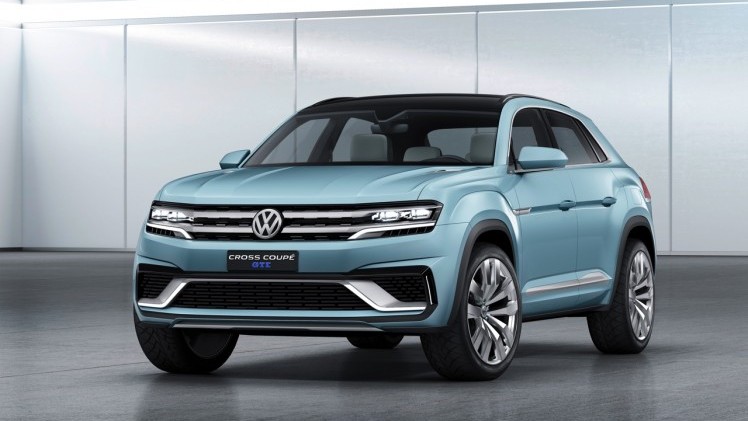 Primeur op NAIAS 2015: Volkswagen Cross Coup GTE is een SUV concept car met V6 plug-in hybride techniek, gebaseerd op het MQB-platform. In 2016 komt het productiemodel op de markt.