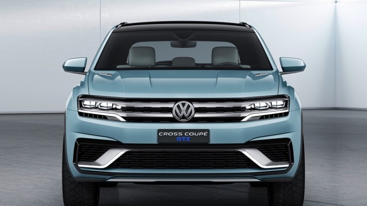 Primeur op NAIAS 2015: Volkswagen Cross Coup GTE is een SUV concept car met V6 plug-in hybride techniek, gebaseerd op het MQB-platform. In 2016 komt het productiemodel op de markt.