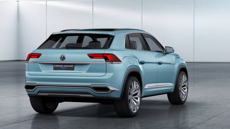 Primeur op NAIAS 2015: Volkswagen Cross Coup GTE is een SUV concept car met V6 plug-in hybride techniek, gebaseerd op het MQB-platform. In 2016 komt het productiemodel op de markt.